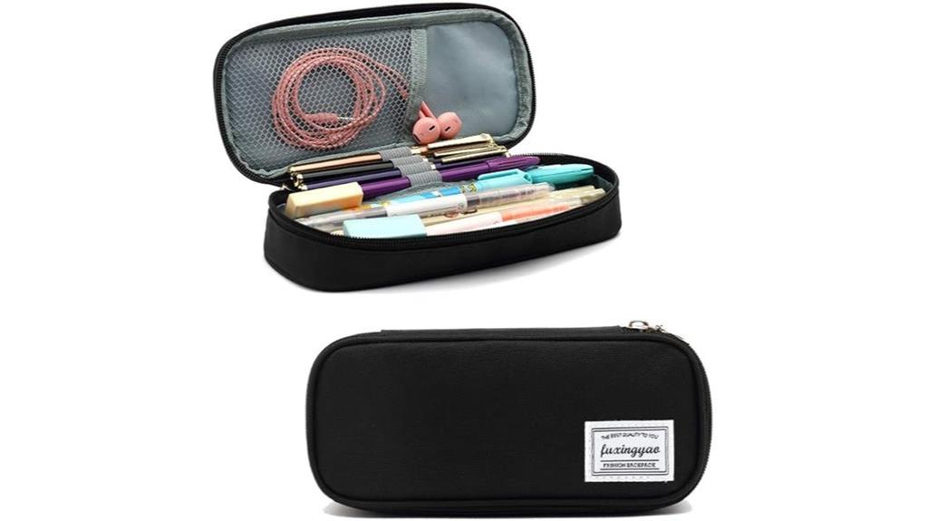 multi slot portable pencil case