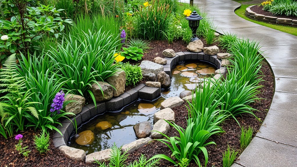 native plants enhance stormwater management