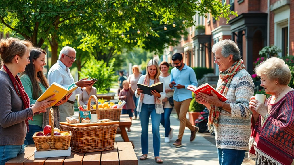 neighborhood exchange promotes sustainability