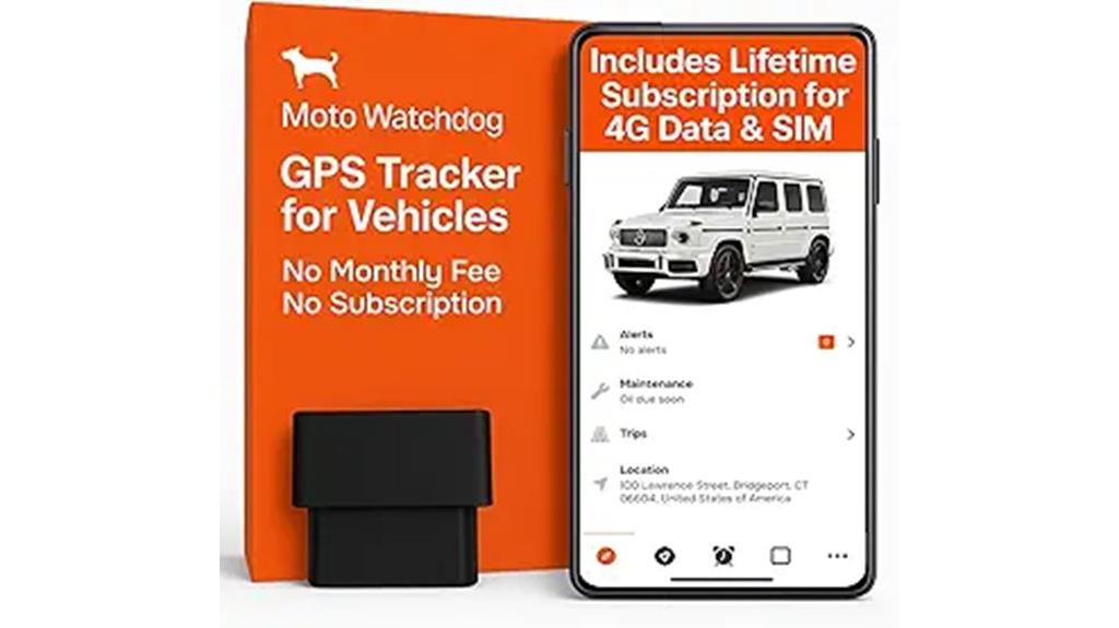 no fee 4g vehicle tracker
