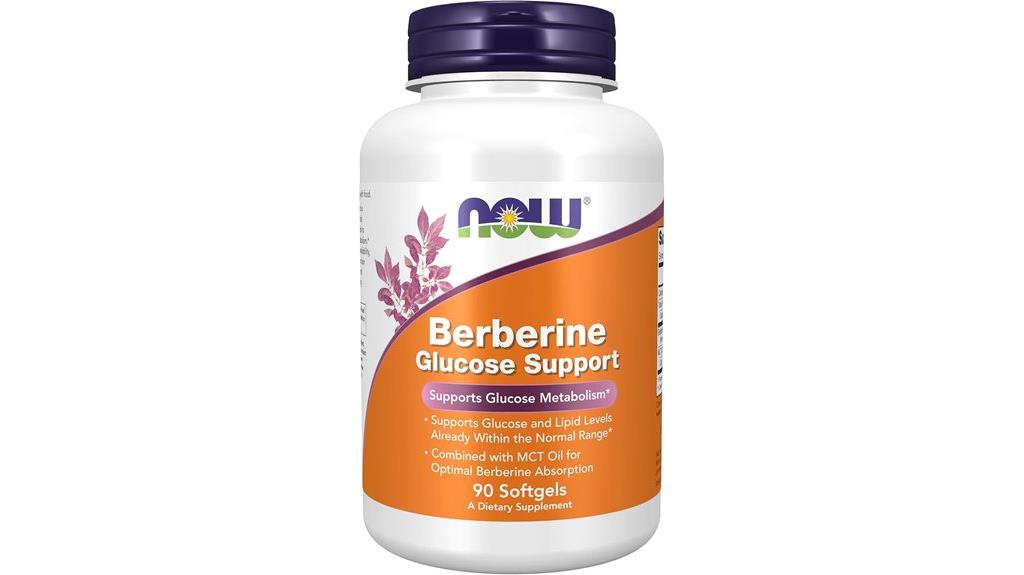 now foods berberine softgels