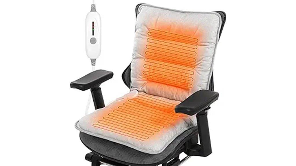 office chair heating pad