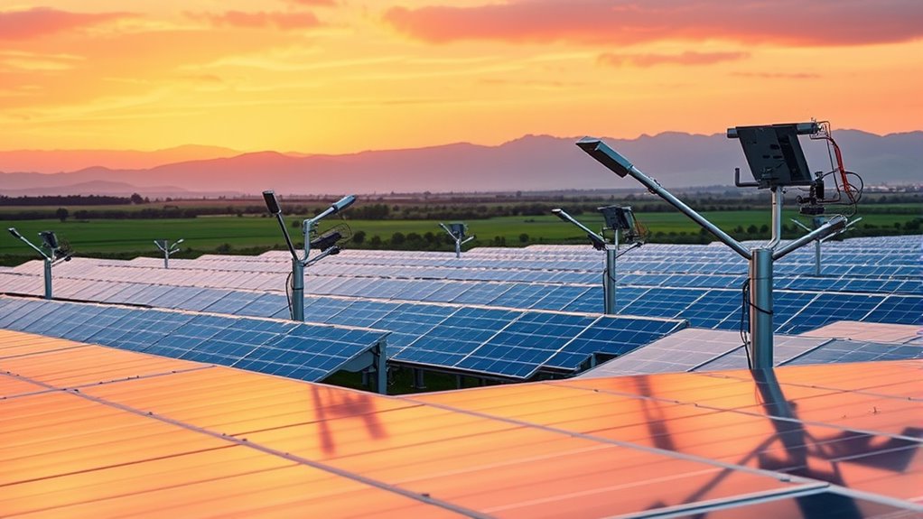 optimal conditions for solar trackers