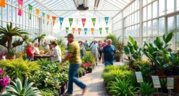 organize and promote greenhouse event
