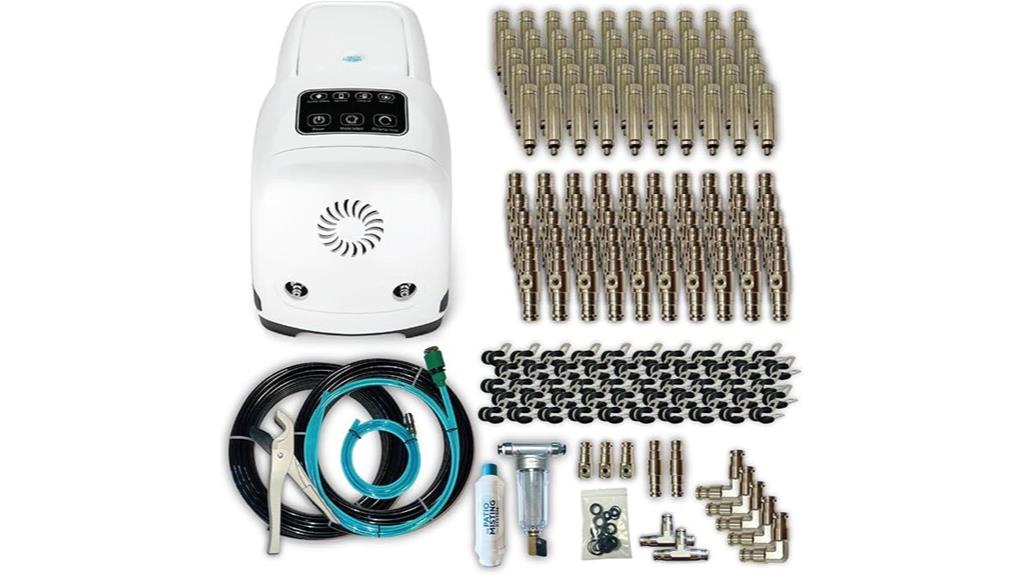 outdoor patio misting system