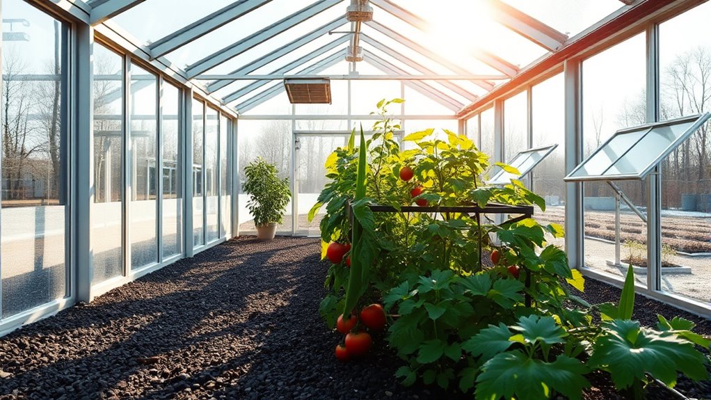 passive solar greenhouse optimization