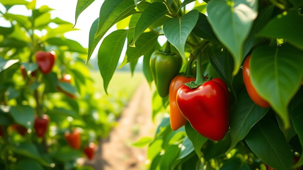 pepper farming climate nutrition