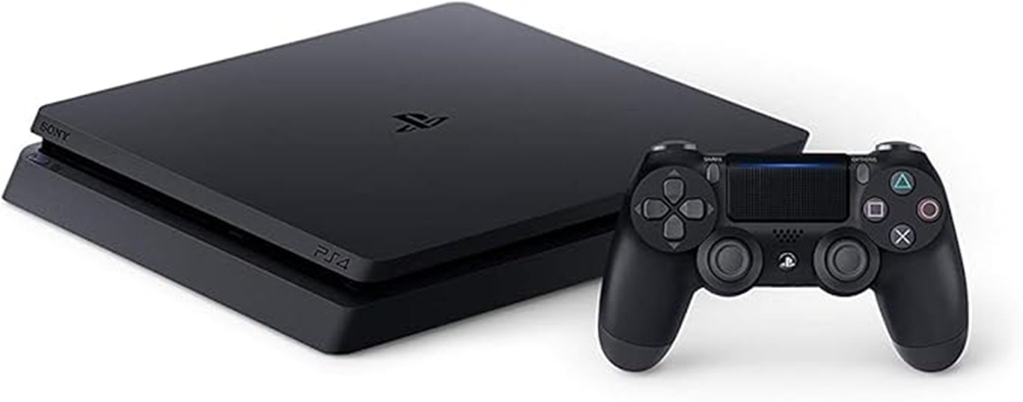 playstation 4 slim black