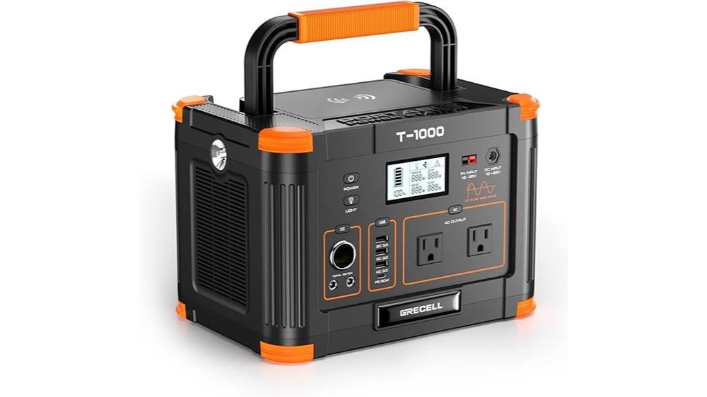 portable 1000w power station