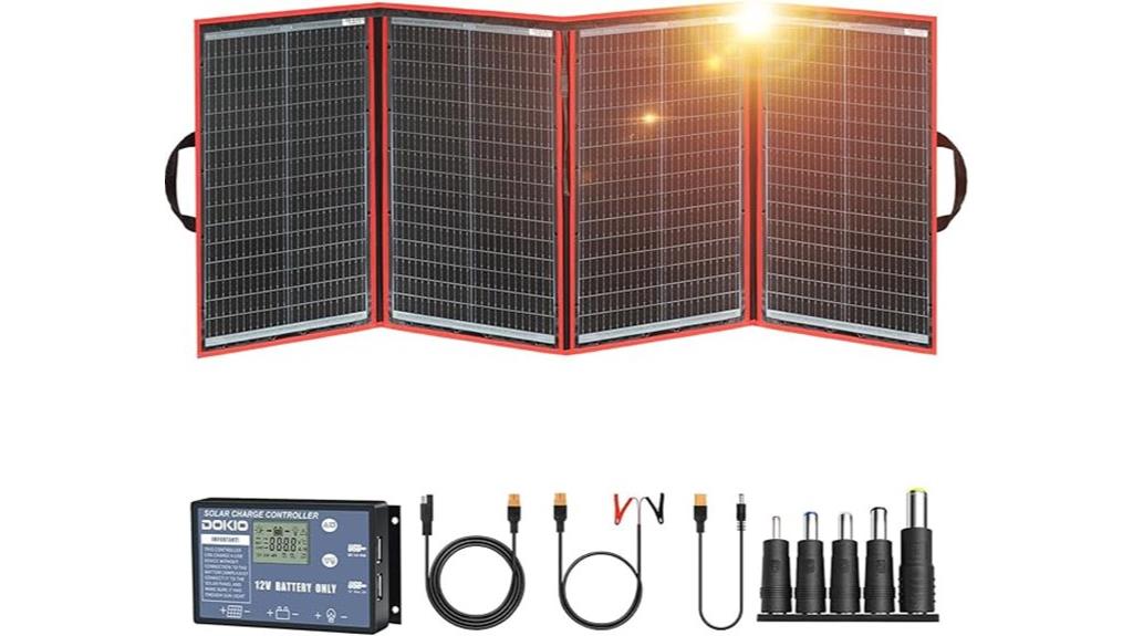 portable 200w foldable solar panel