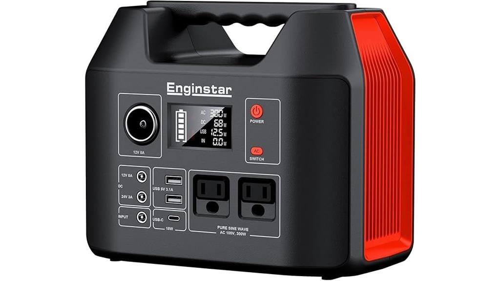 portable 300w battery power station