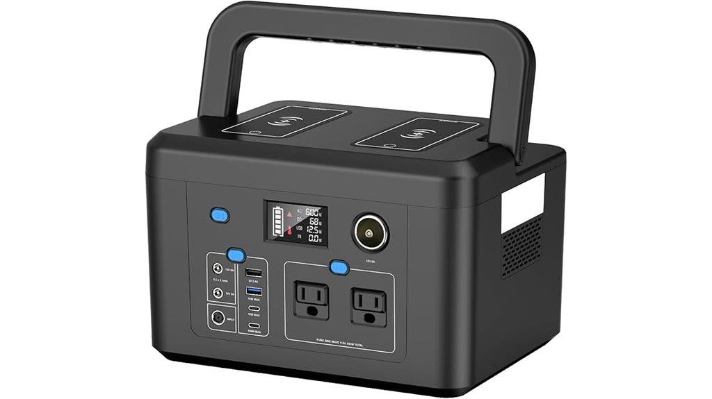 portable 600w power station