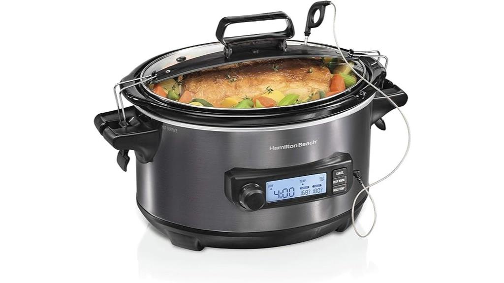 portable 6 quart digital cooker