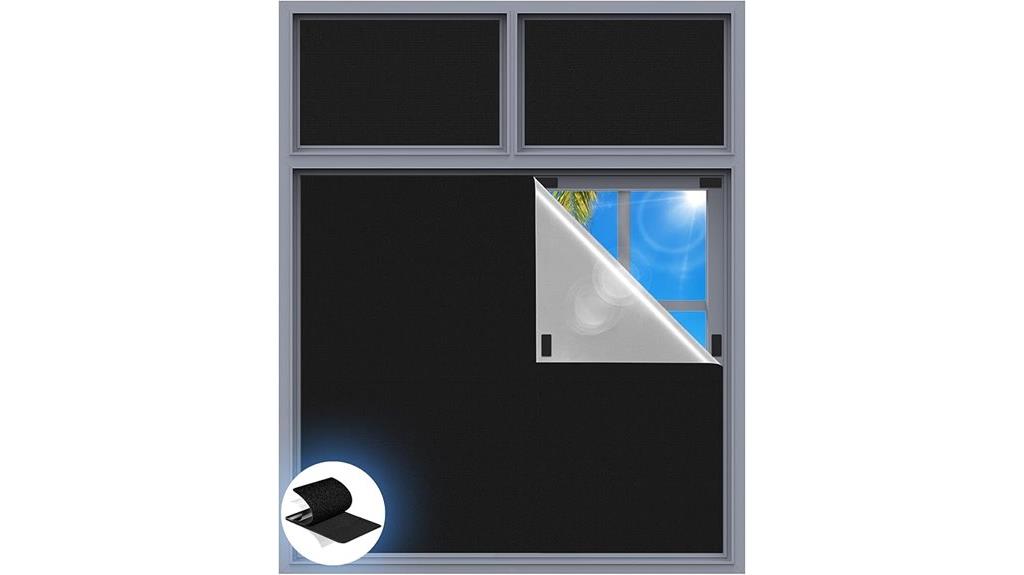 portable bedroom blackout blinds