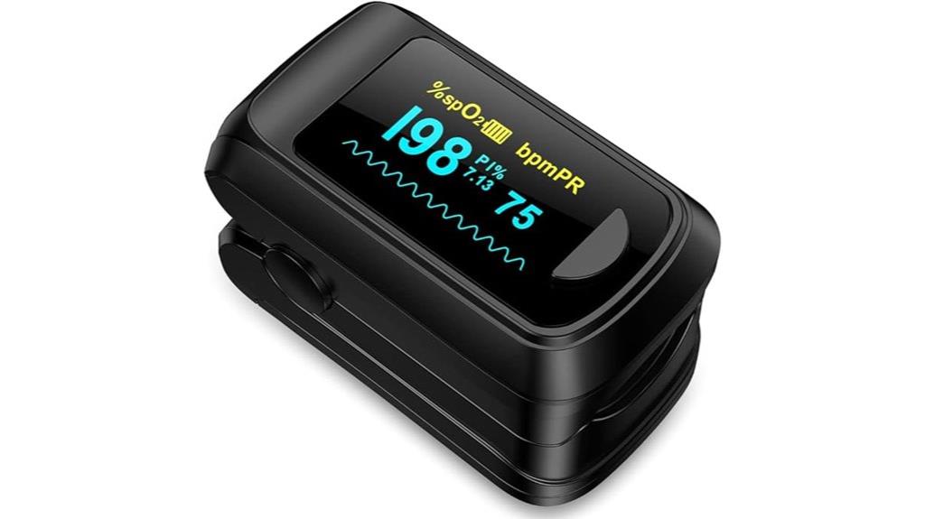 portable bedside oxygen monitor