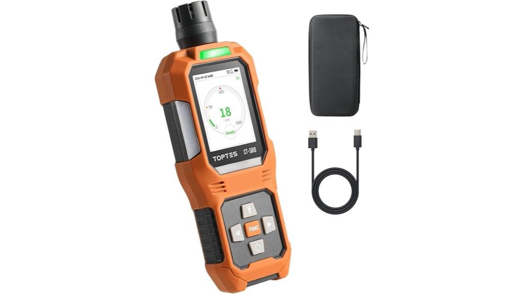 portable carbon monoxide detector