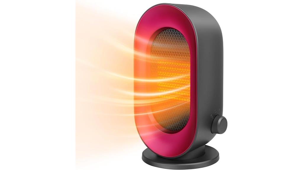 portable heater with modes