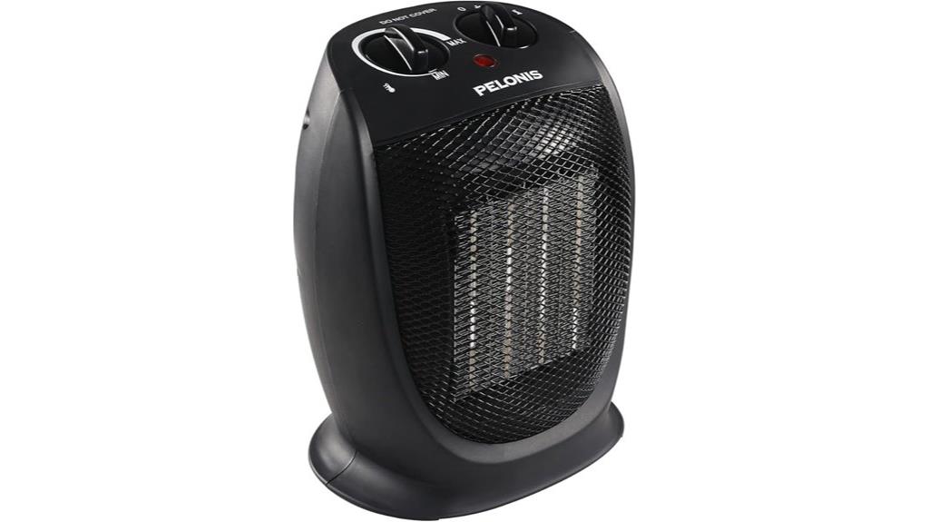 portable heater with safety