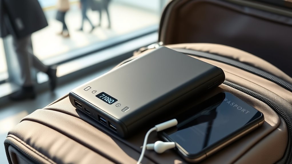 portable high capacity travel charger