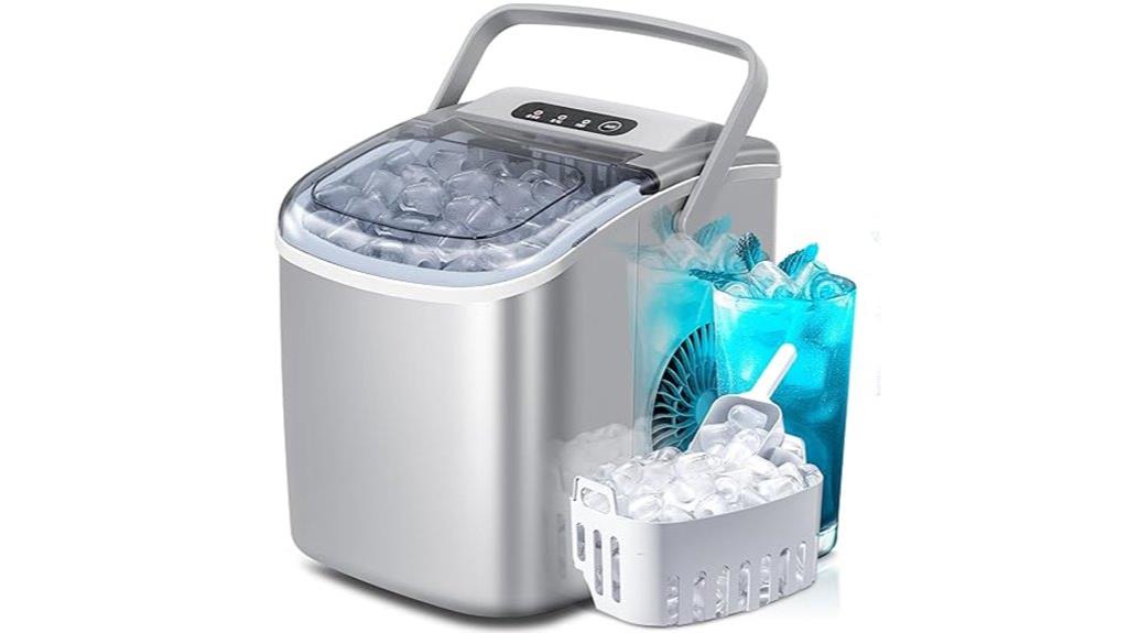 portable ice maker quick