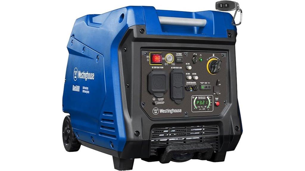 portable inverter generator remote