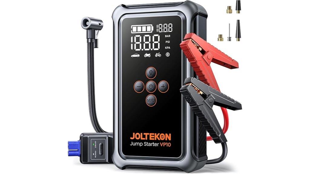 portable jump starter air compressor