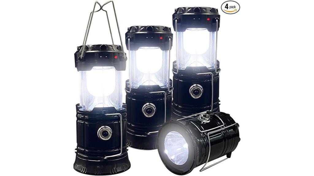 portable led lantern pack