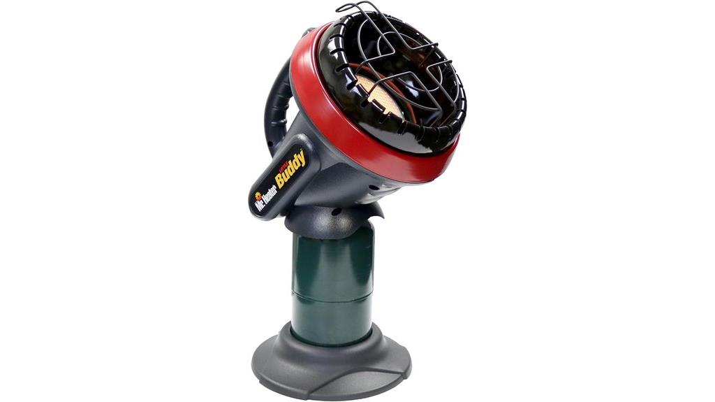 portable red lp heater