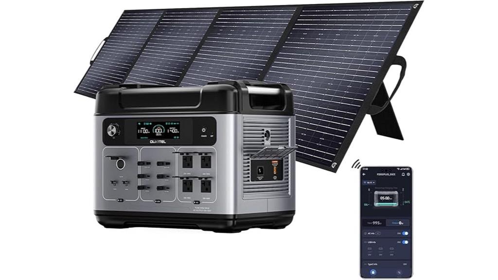 portable solar power station