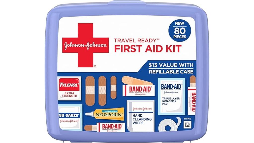 portable travel first aid kit