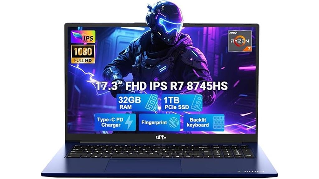 powerful 17 3 gaming laptop