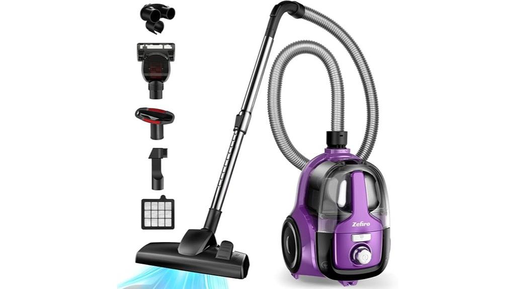 powerful bagless car vacuum