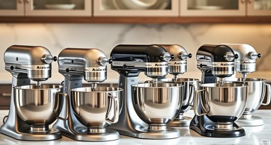 premium elegant baking mixers