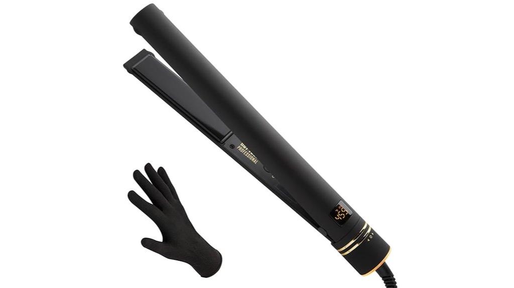 premium ionic black flat iron