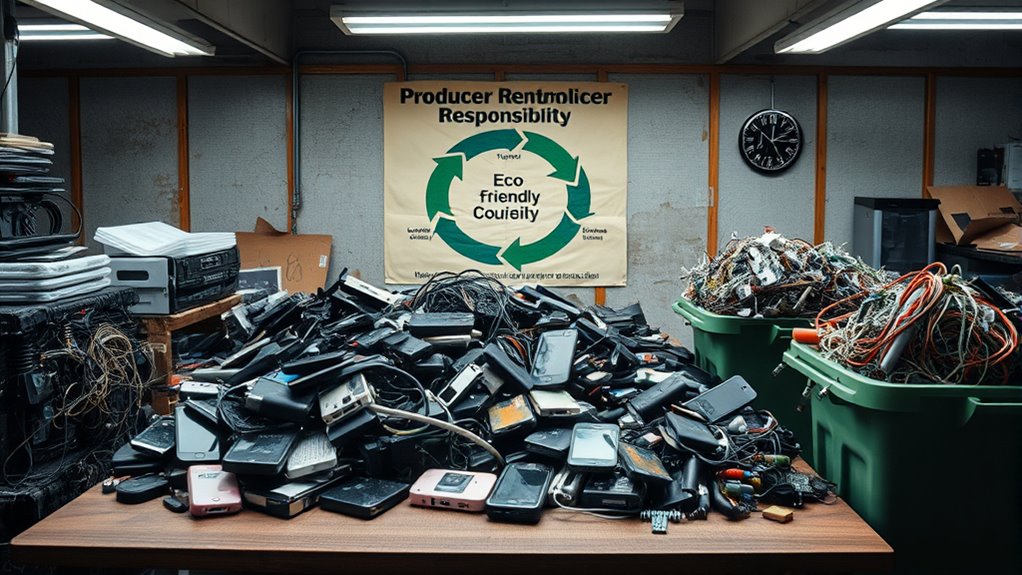 producers drive e waste recycling