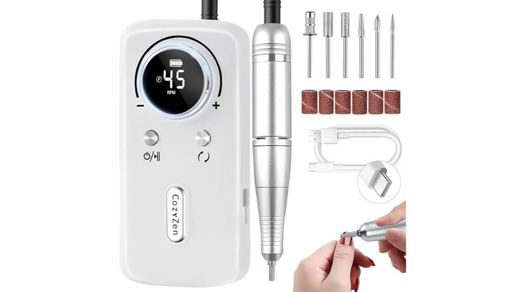 professional cordless nail drill