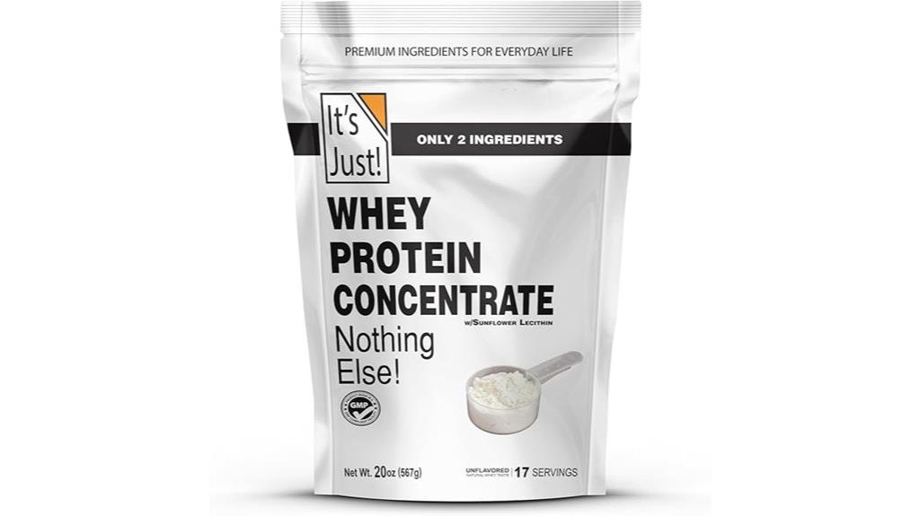 pure unflavored whey protein