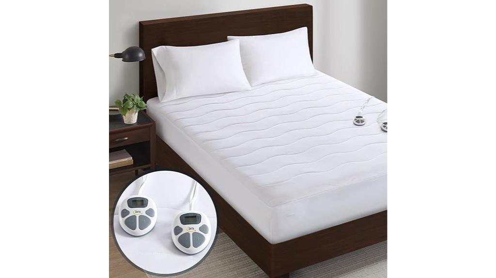 queen size heated mattress pad