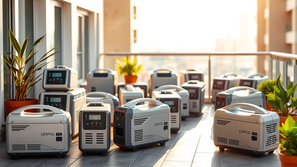 quiet portable apartment generators