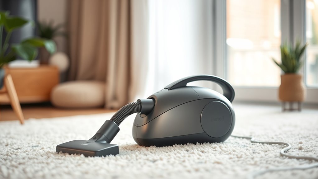 quiet powerful compact vacuum