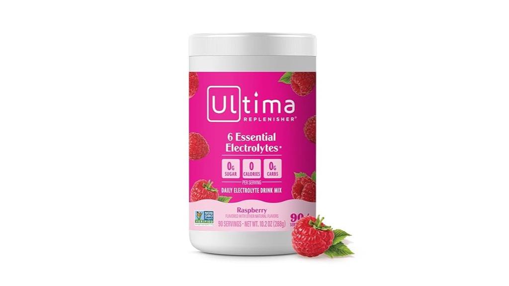 raspberry electrolyte powder mix