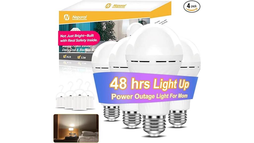 rechargeable emergency led bulb