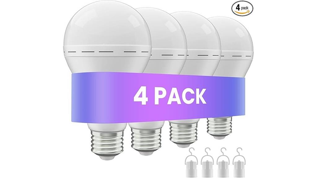 rechargeable led bulb pack