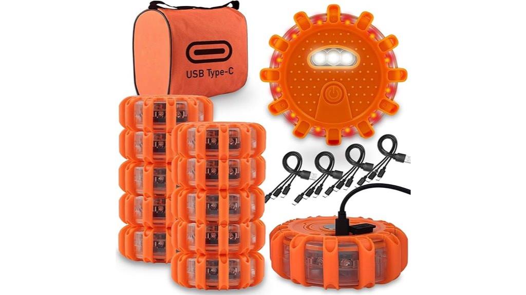 rechargeable led safety beacon