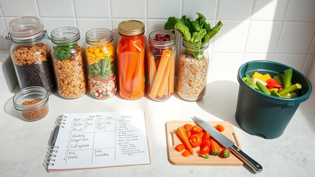 reduce waste through planning