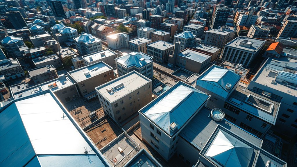 reflective surfaces reduce urban heat