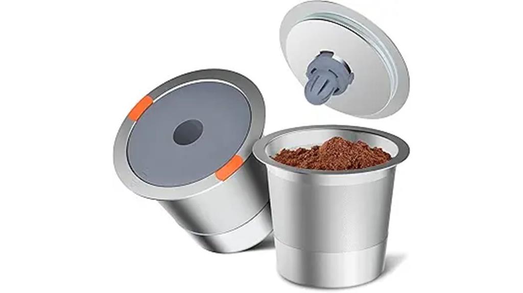 reusable stainless steel pods