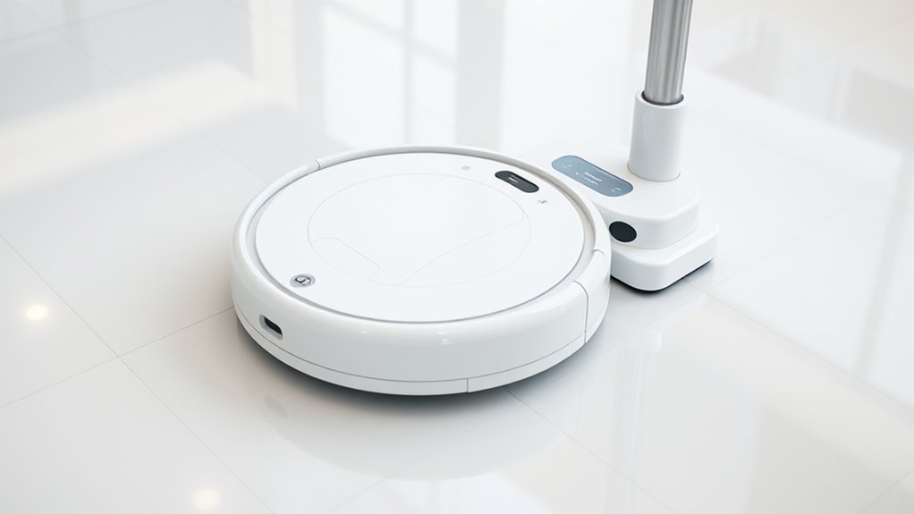 robotic mops with auto clean