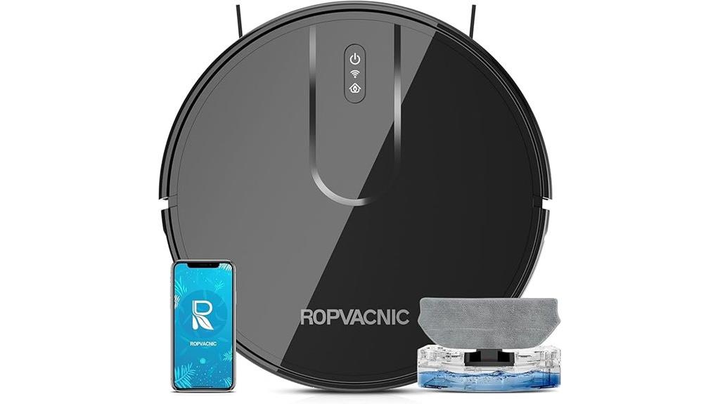 robotic vacuum powerful suction