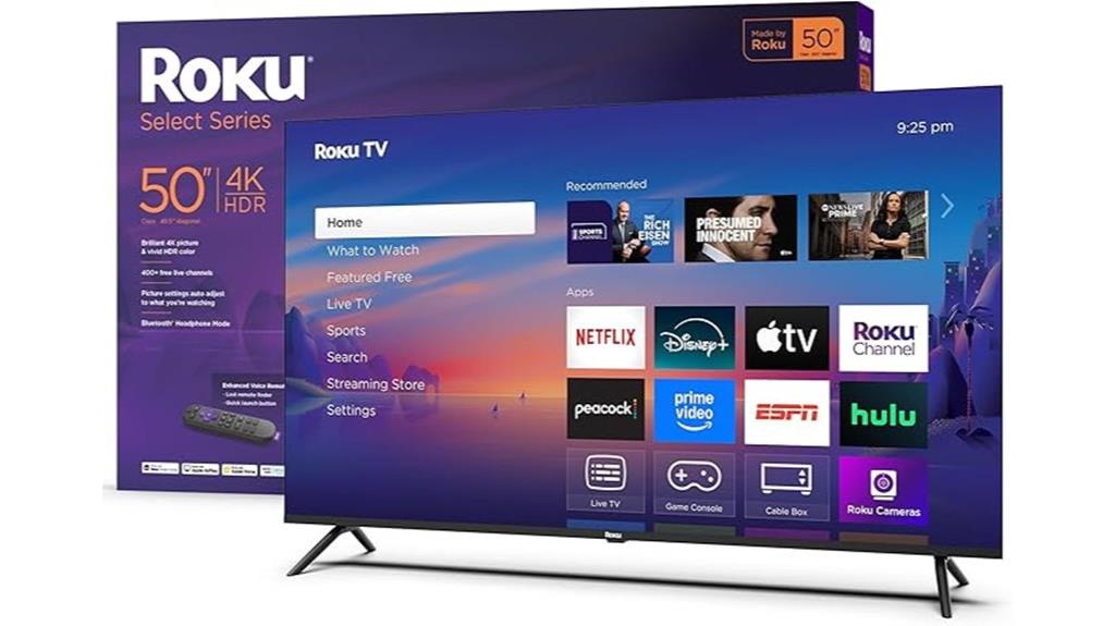 roku 50 inch 4k hdr